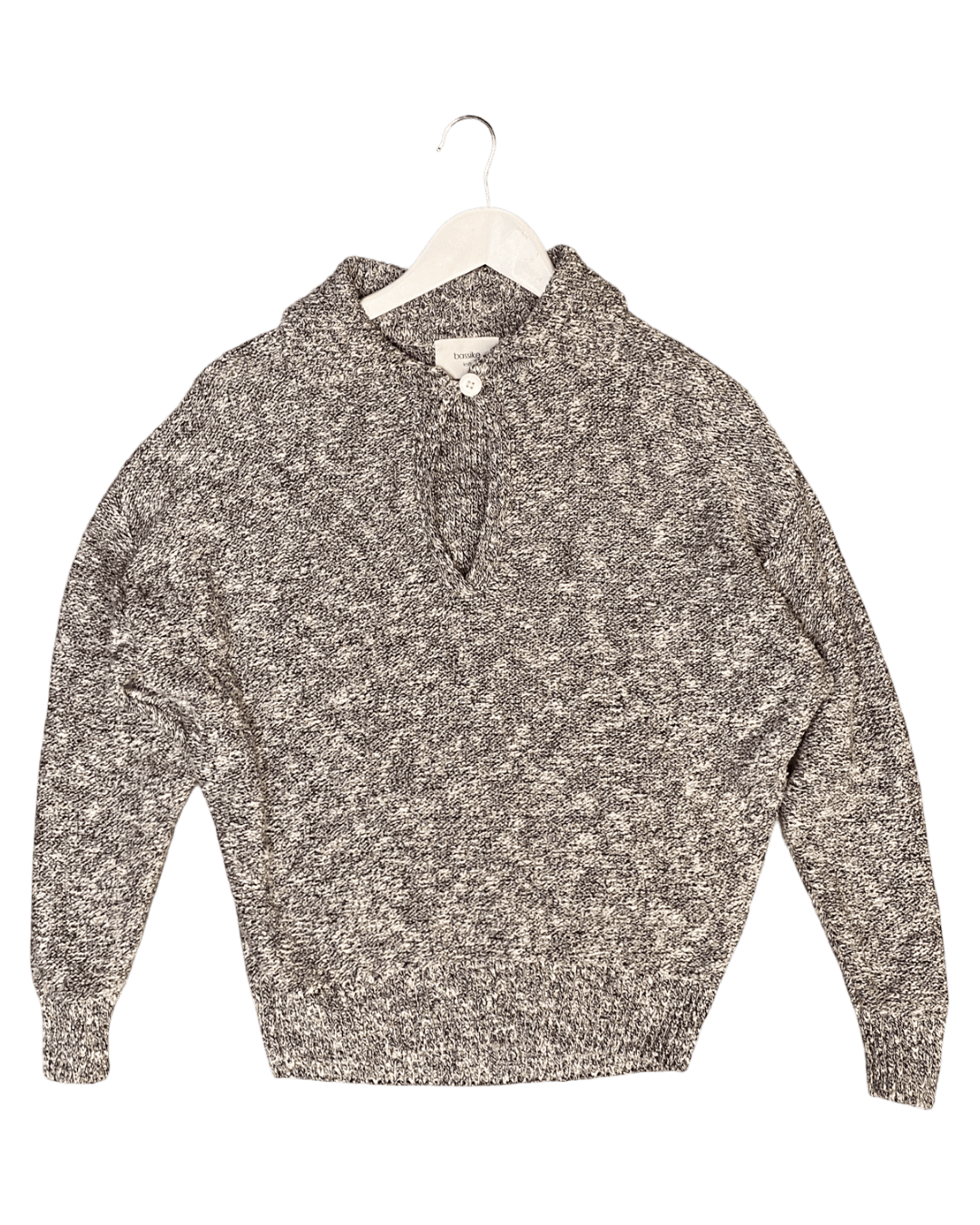 Size XS | Bassike Cotton/Linen/Silk Jumper