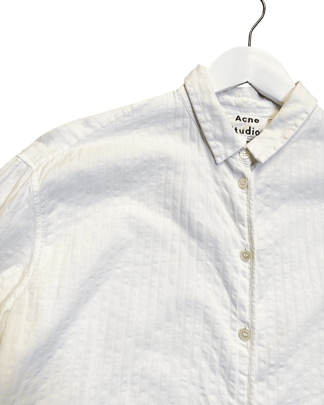 Size 36 (S) | Acne Studios Oversized Cotton Shirt Dress
