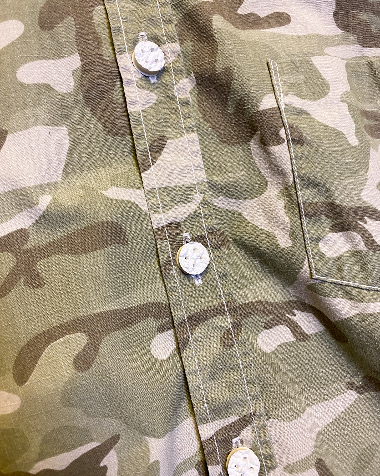 Size M | Comme des Garçons Homme Plus Camo Shirt