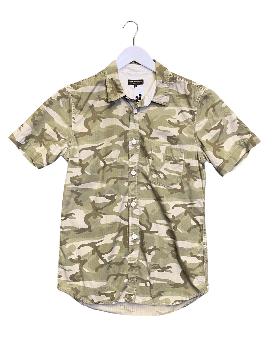 Size M | Comme des Garçons Homme Plus Camo Shirt