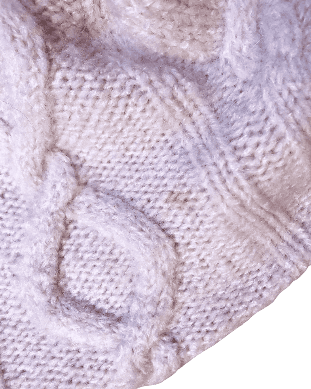One Size |  M.A Dainty Fuzzy Oversized Knit Jumper