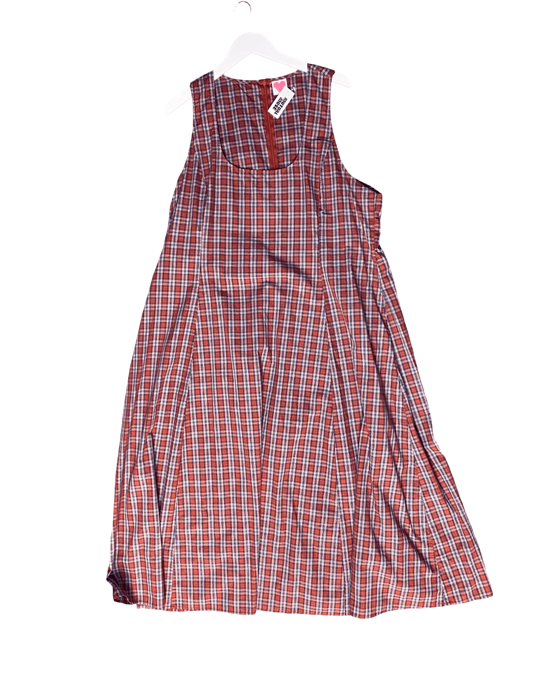 Size 4XL | Katherine Lou Cotton Plaid Annabel Dress
