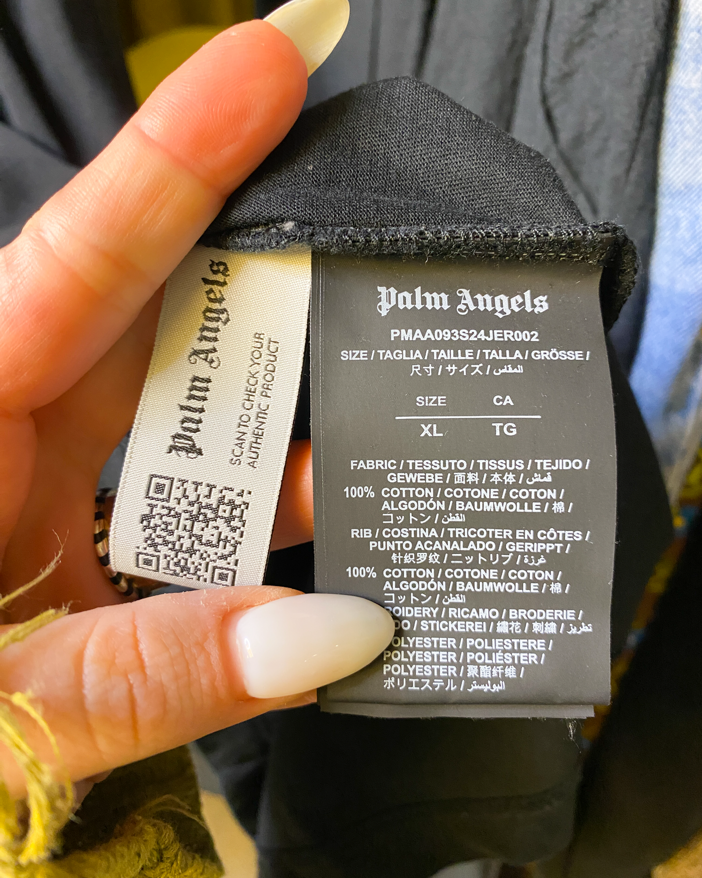 Size XL | Palm Angels Logo T-shirt