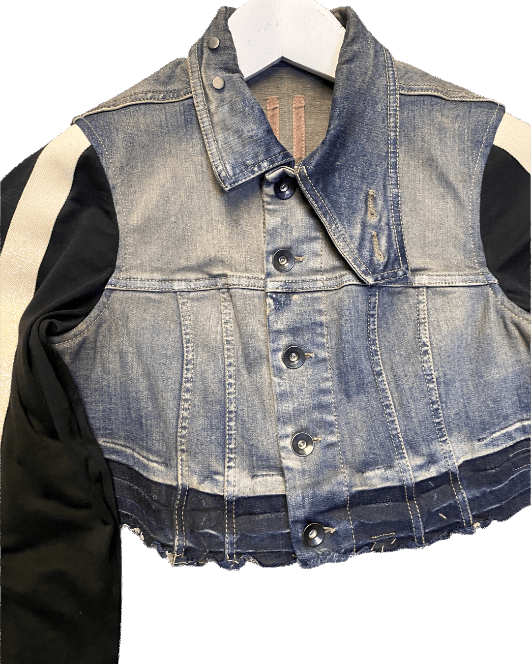 Size S | DRKSDW Rick Owens Cropped Denim Jacket