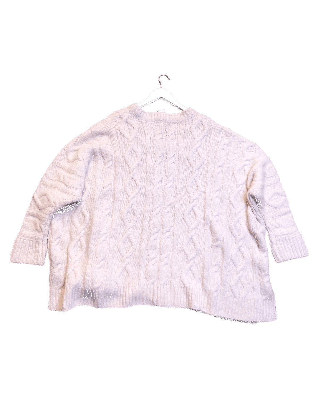 One Size |  M.A Dainty Fuzzy Oversized Knit Jumper