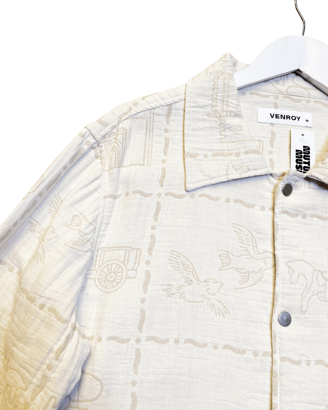 Size M | Venroy Village Scenes Shacket