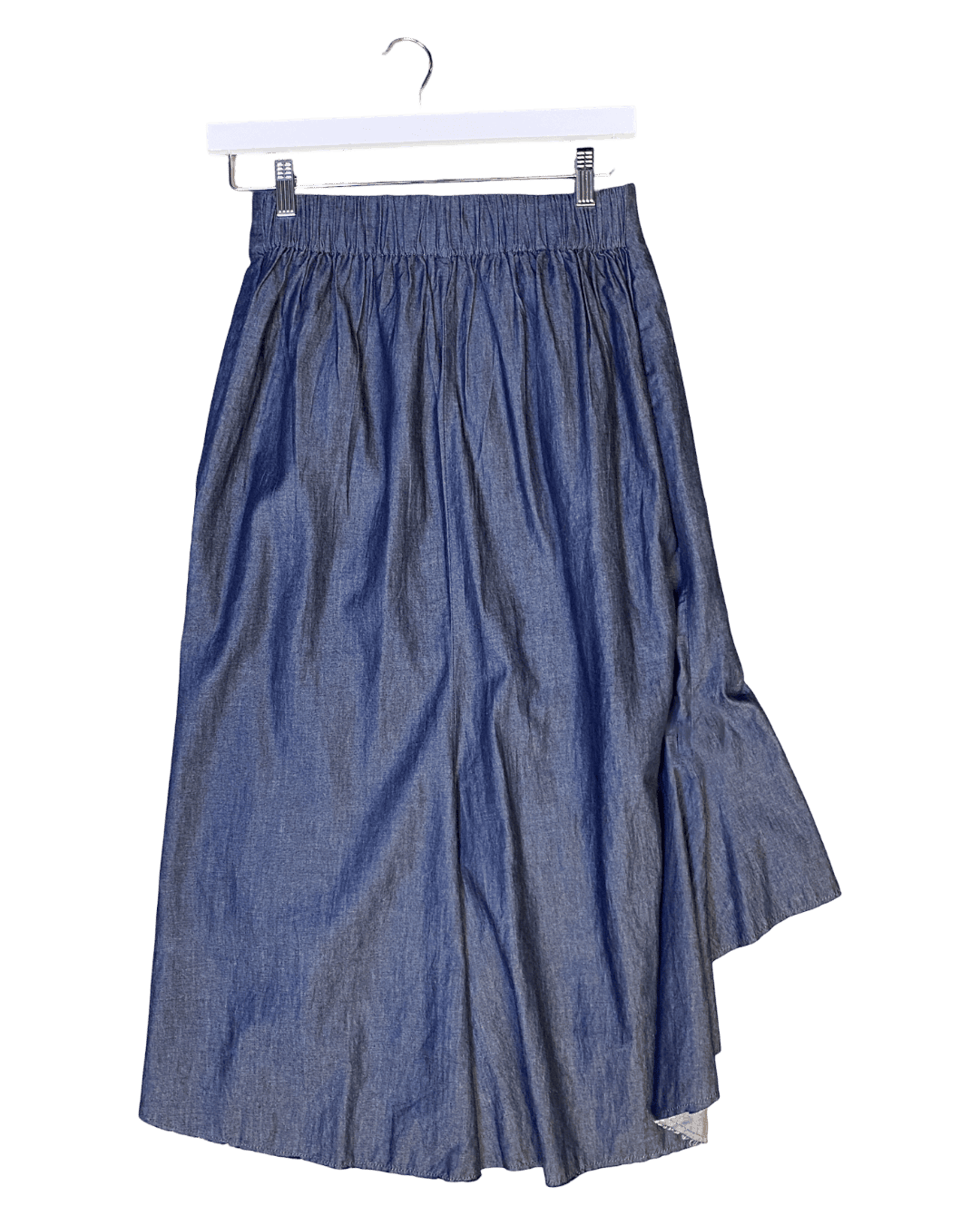 Size 12 | Leonard St Asymmetric Chambray Skirt