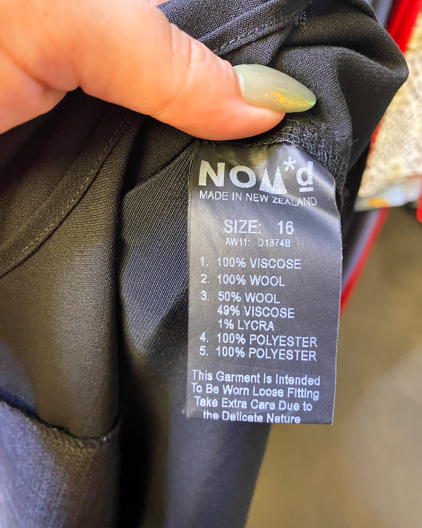 Size 16 | Nom*D Mixed Media Dress