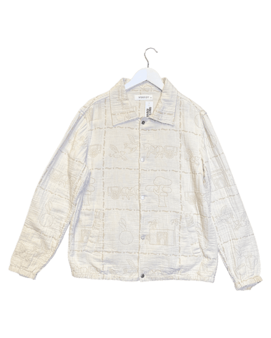 Size M | Venroy Village Scenes Shacket