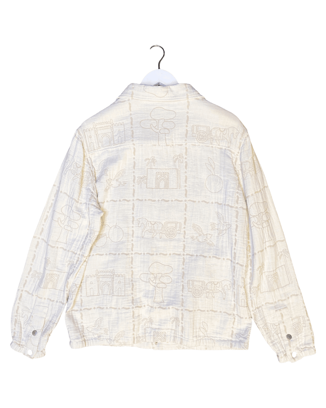 Size M | Venroy Village Scenes Shacket