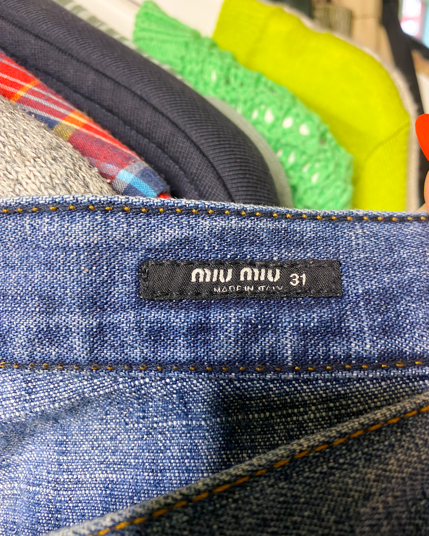 Size 31 | Miu Miu Straight Jeans