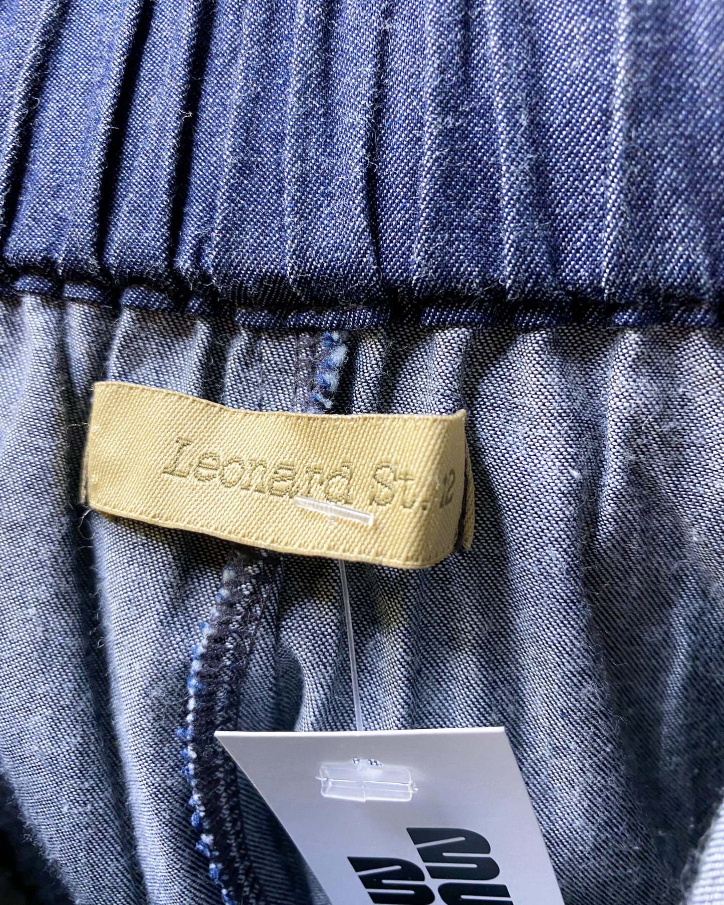 Size 12 | Leonard St Asymmetric Chambray Skirt