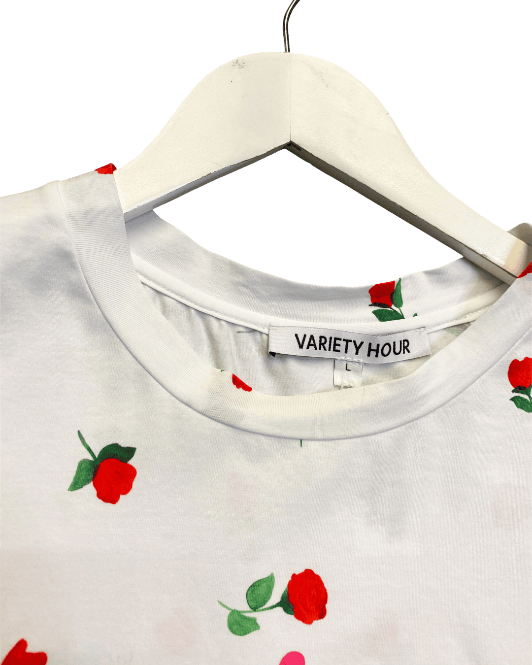 Size L | Variety Hour Roses T-Shirt