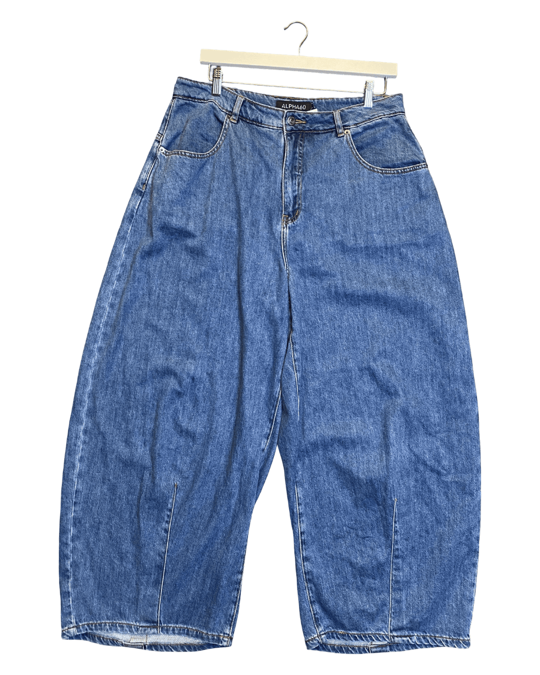 Size L | Alpha60 Wide Barrel Jeans