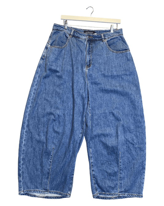 Size L | Alpha60 Wide Barrel Jeans