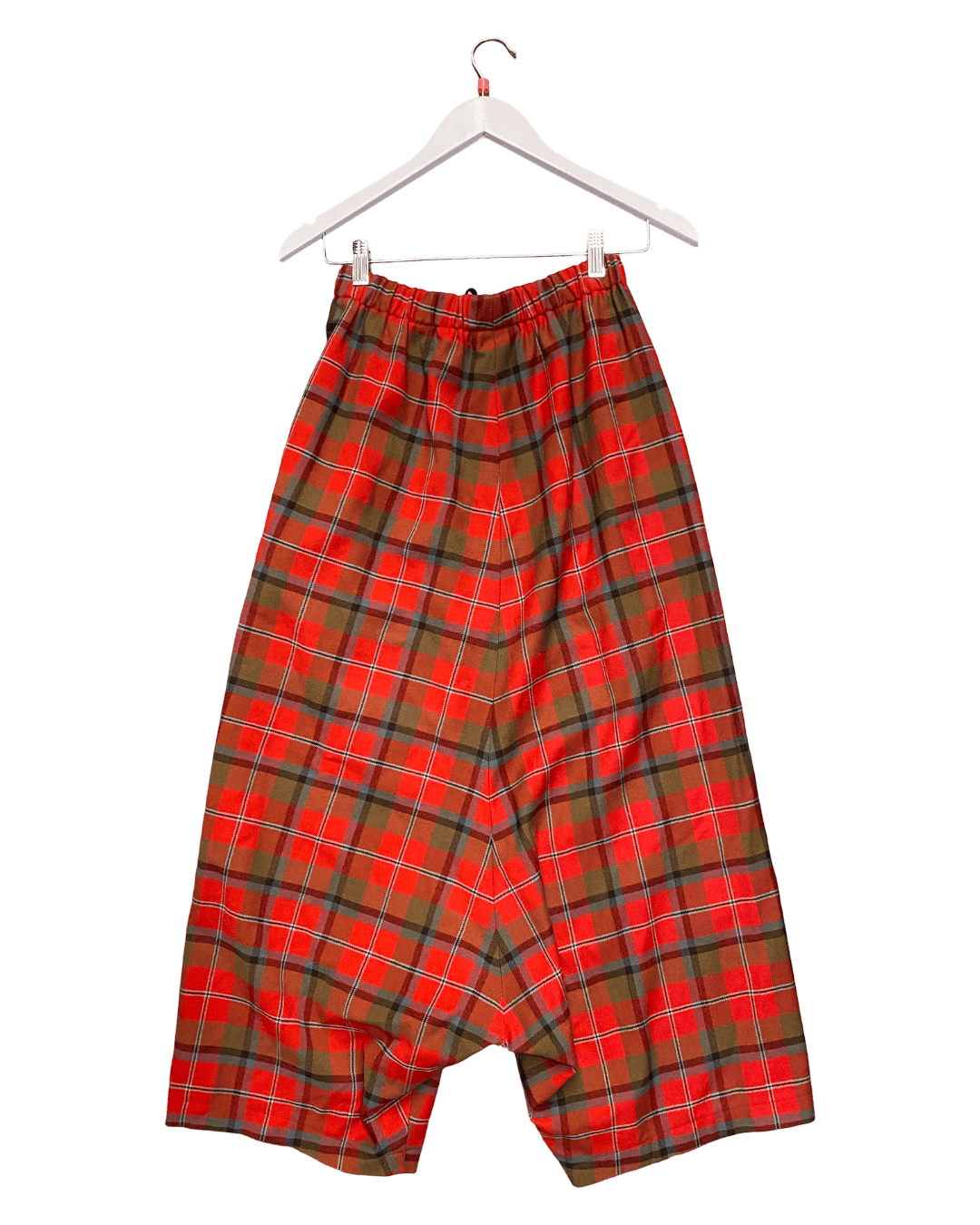 Size XS | Robe de Chambre Comme des Garçons Plaid Drop Crotch Pants