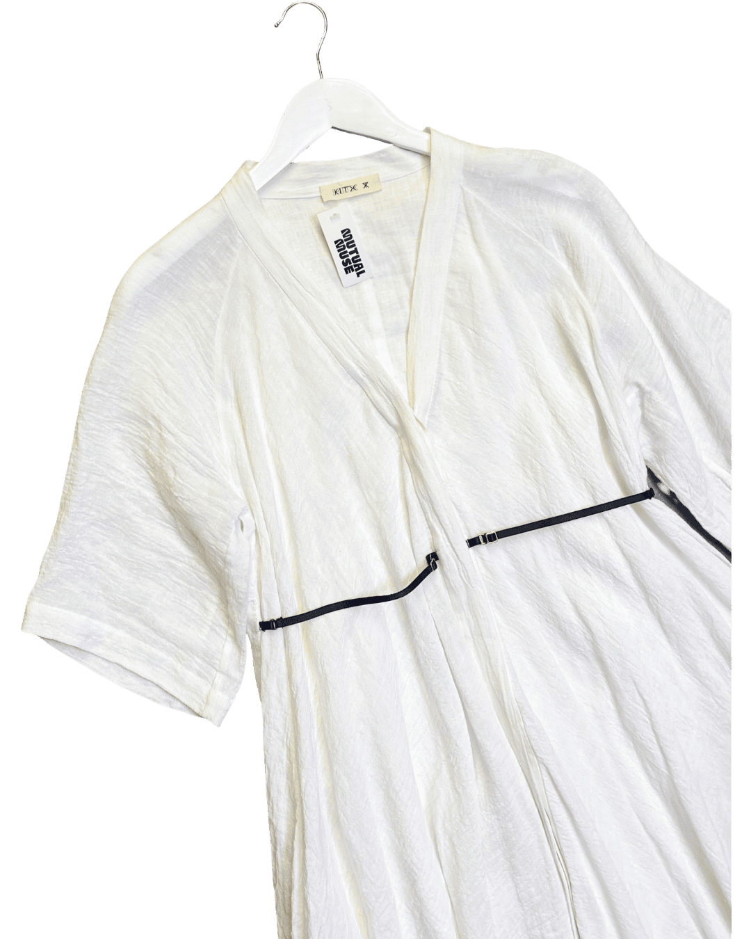 Size 12 (L) | KitX Ocean Angel Linen Shirt Dress