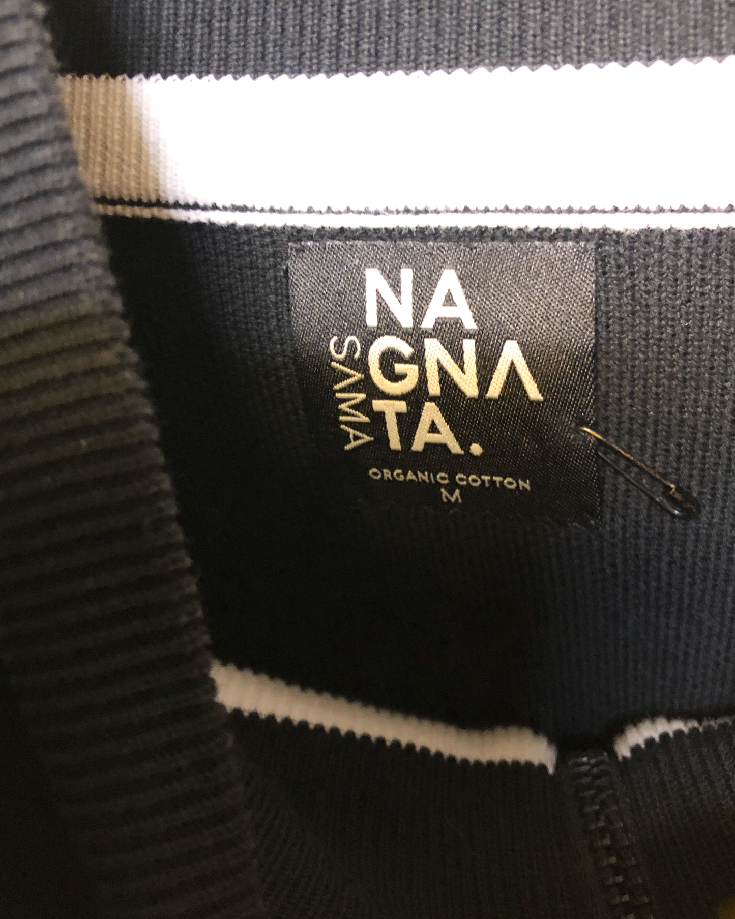 Size M | Nagnata Organic Cotton Zip Cardigan