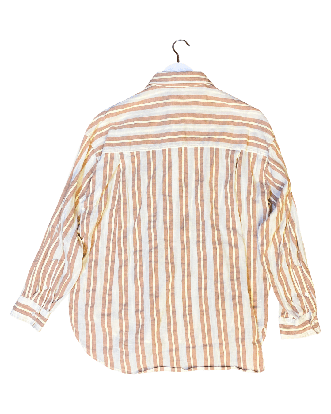 Size M | Venroy Striped Cotton Shirt