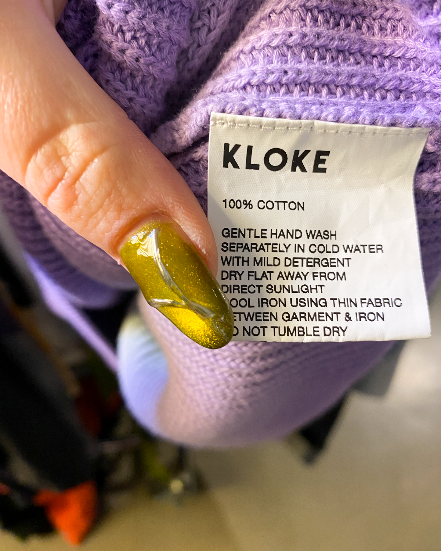 Size M | Kloke Ombré Cotton Jumper