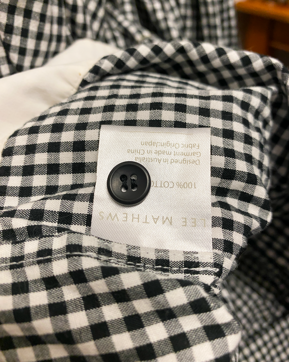 Size 2 (M) | Lee Matthews Gingham Dress