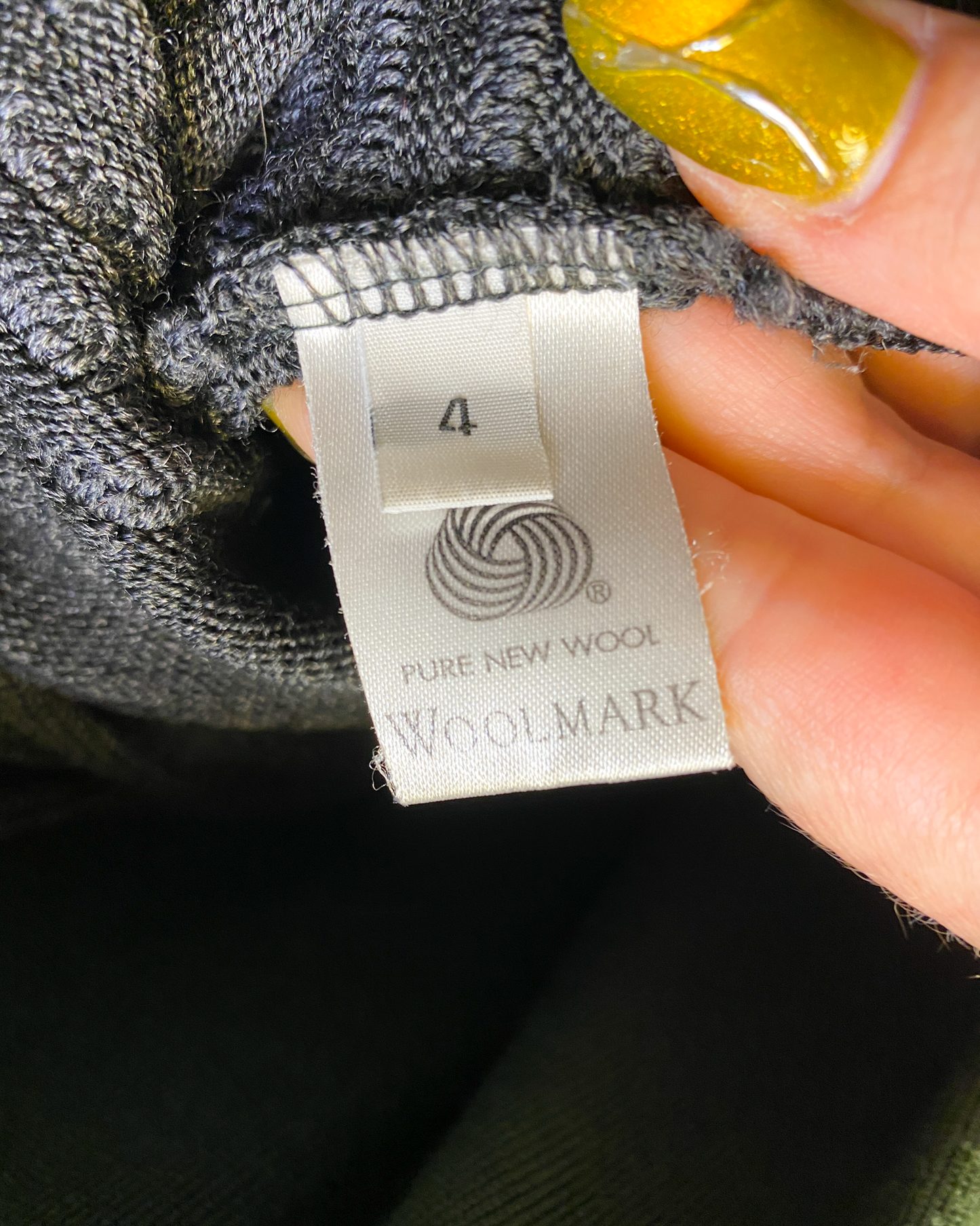 Size 4 (XL) | MM Söhn Asymmetric Merino Cardigan