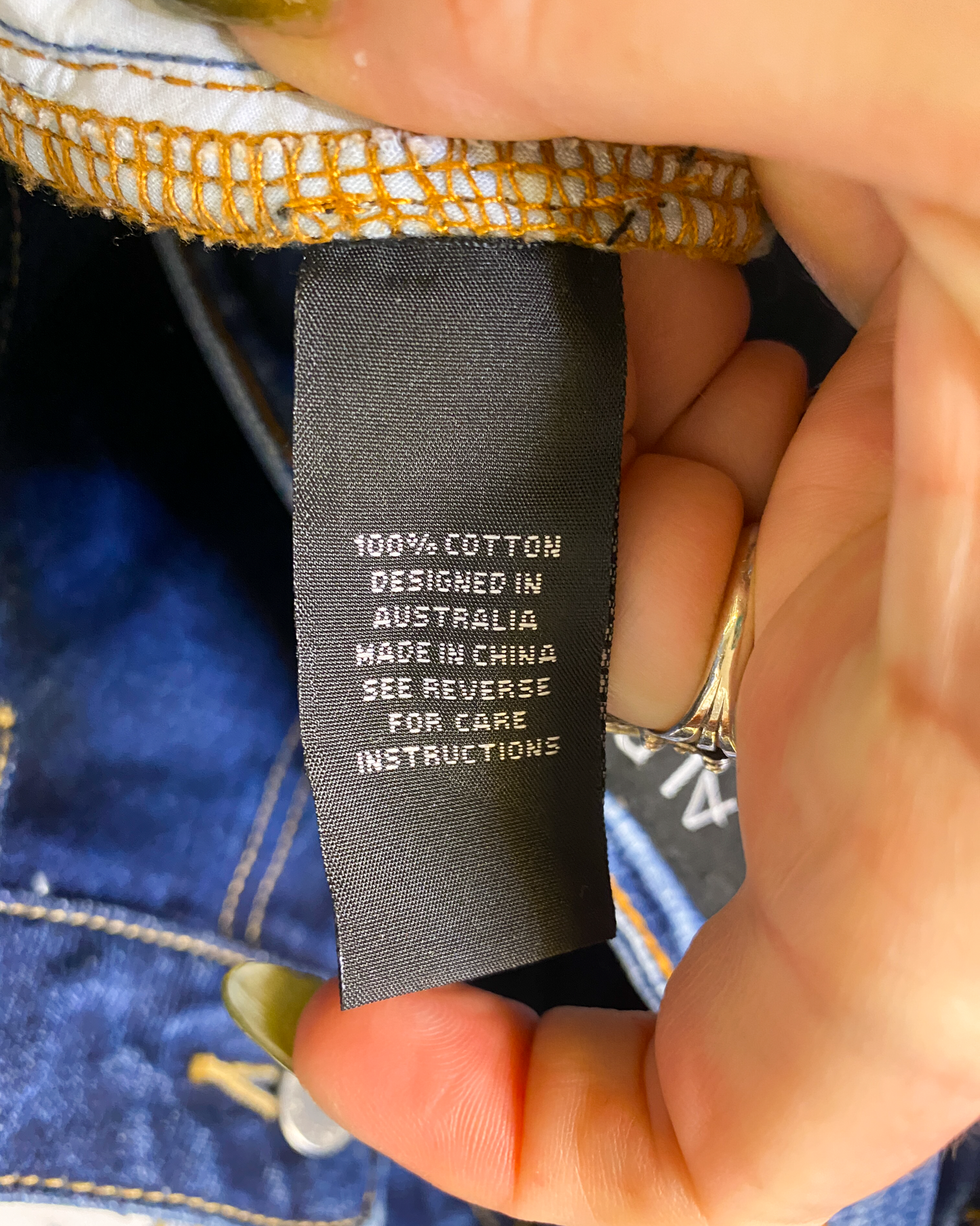 Size L | Alpha60 Wide Barrel Jeans