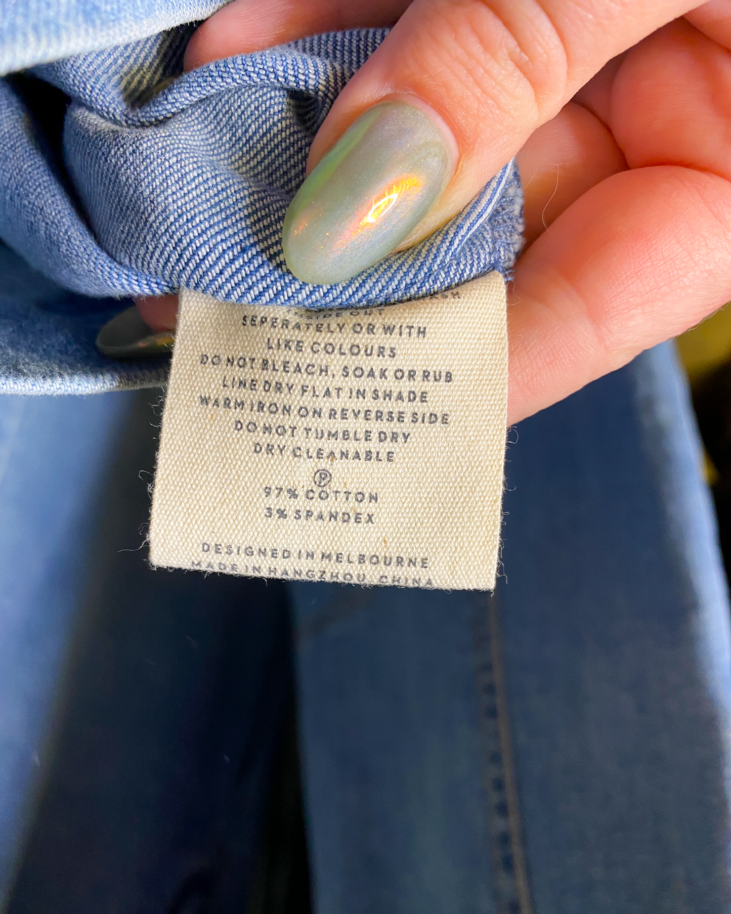 Size 16 | Nancybird Panelled Amos Jeans
