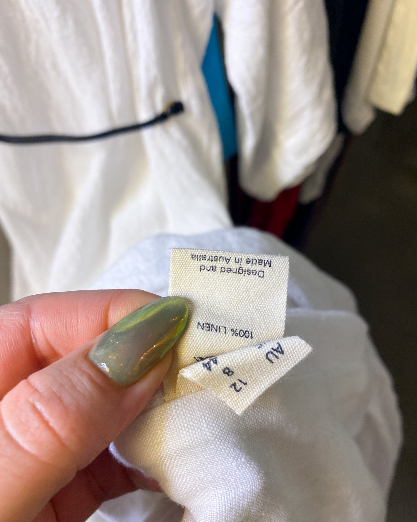 Size 12 (L) | KitX Ocean Angel Linen Shirt Dress