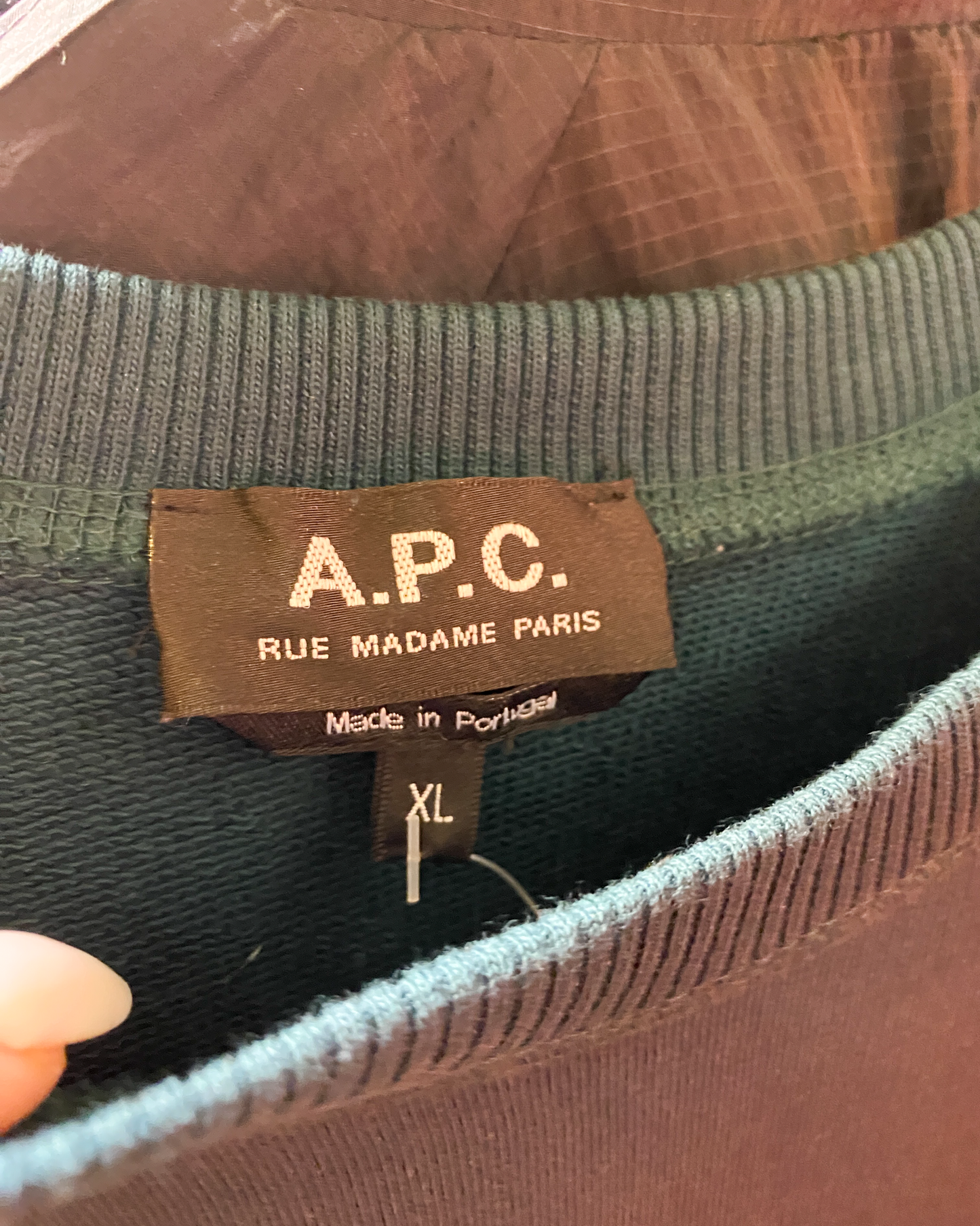 Size XL | APC Crew Neck Sweatshirt