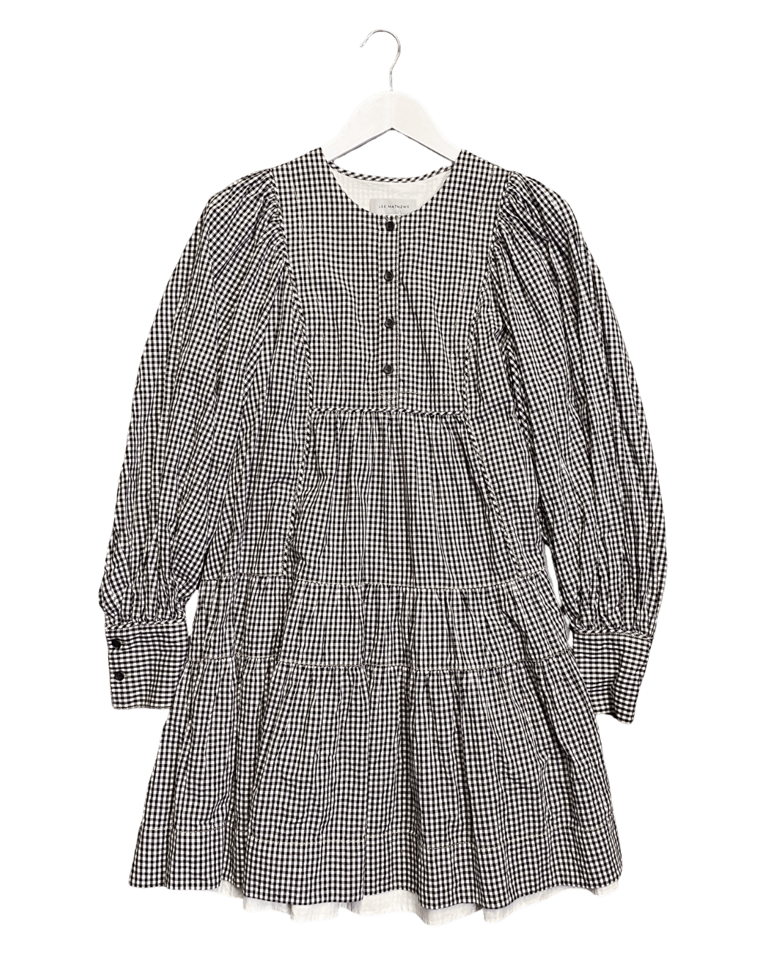 Size 2 (M) | Lee Matthews Gingham Dress