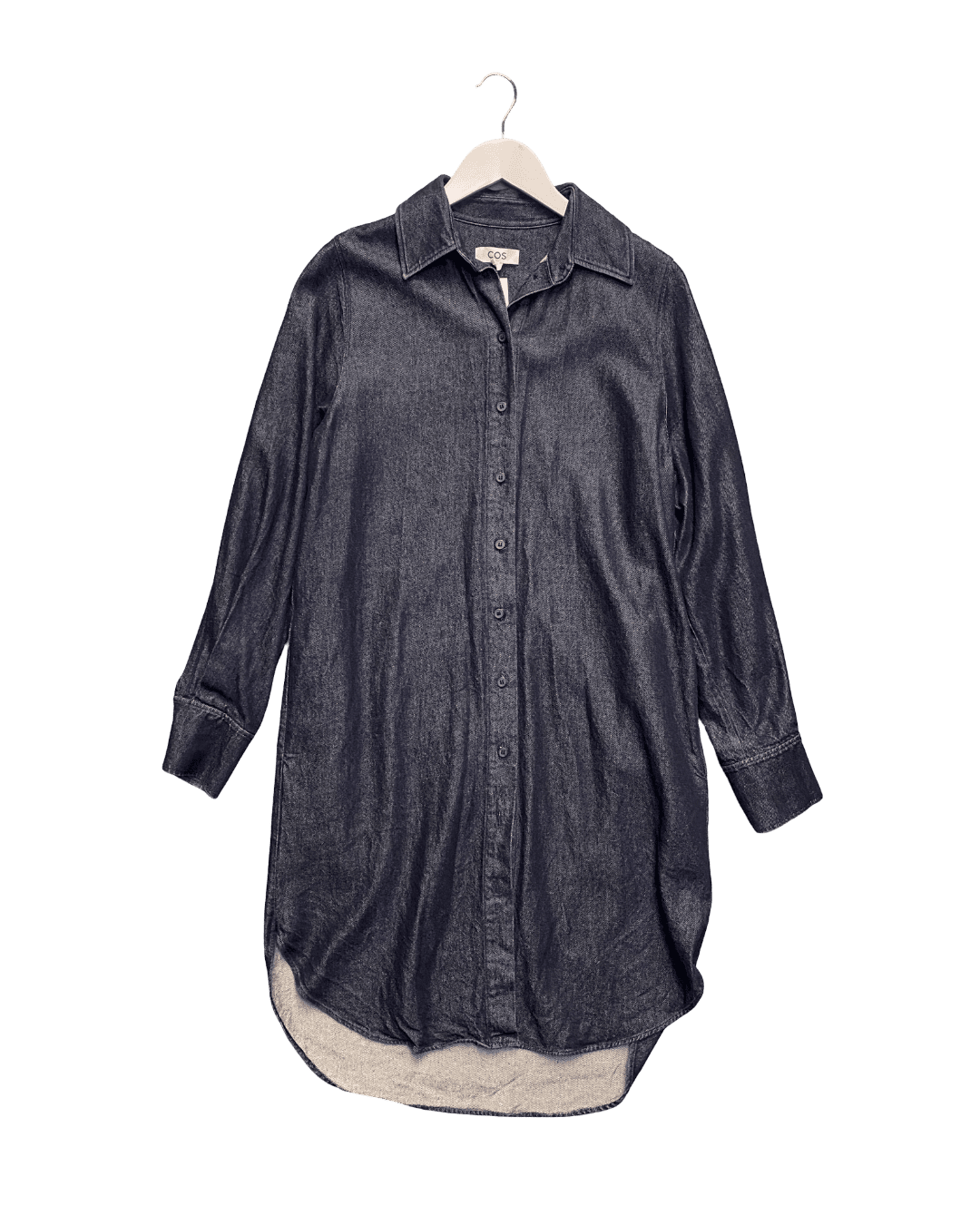 Size M | COS Indigo Denim Shirt Dress