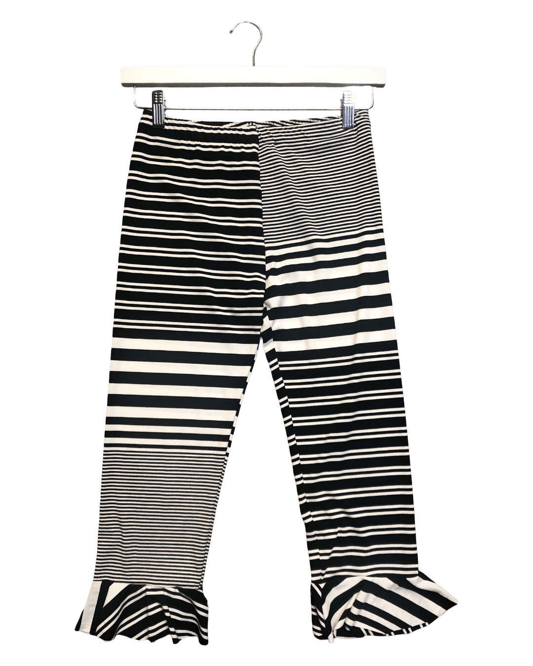 Size M | Cakey Sportsman Stripe Frill Capris