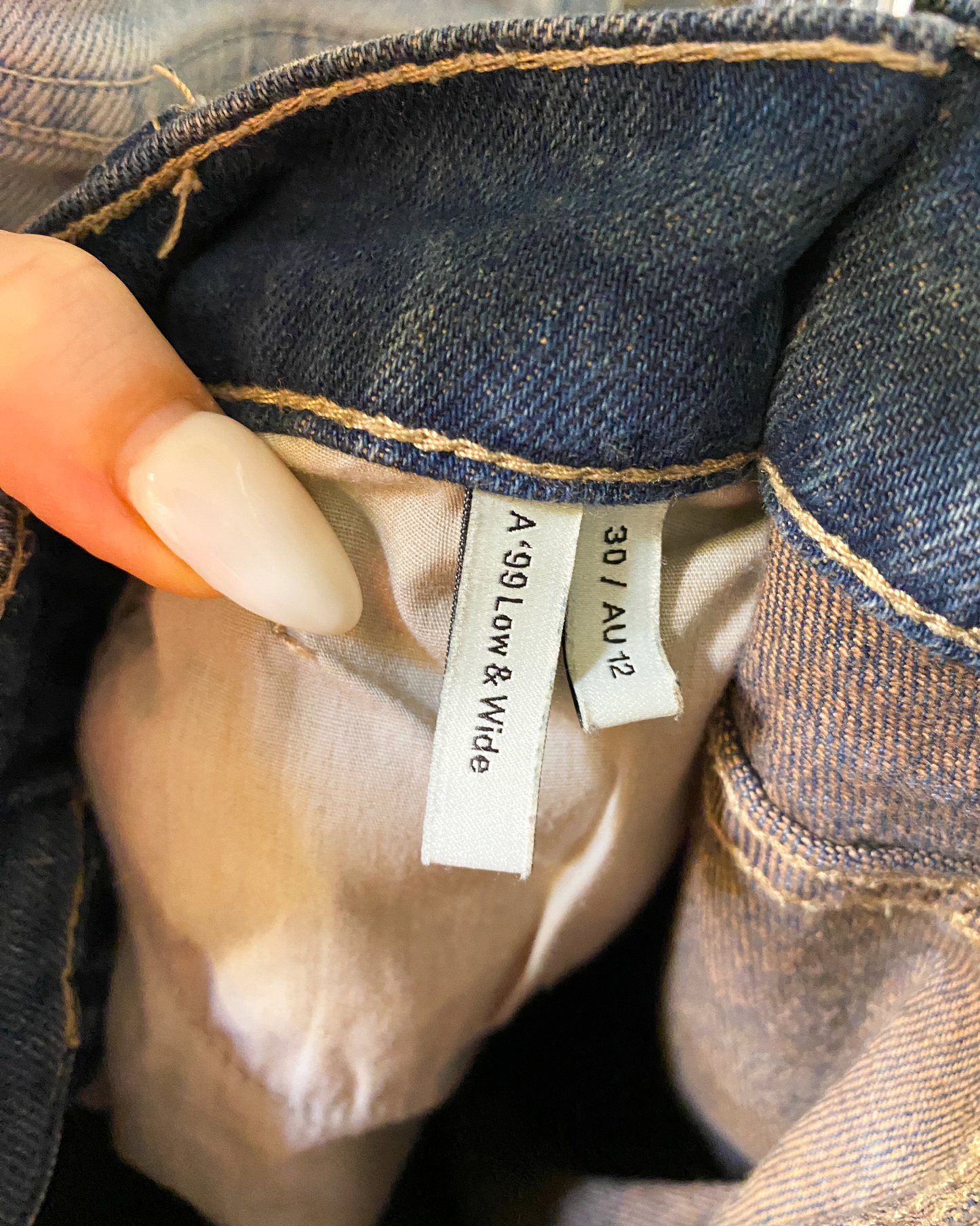 Size 30 | Abrand Jeans '99 Low Rise Jeans