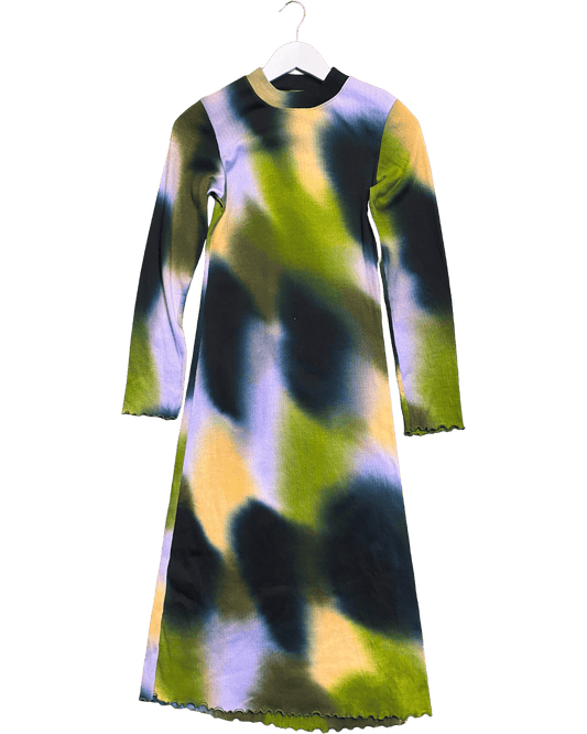 Size M | SUKU Ribbed Jersey Midi Dress