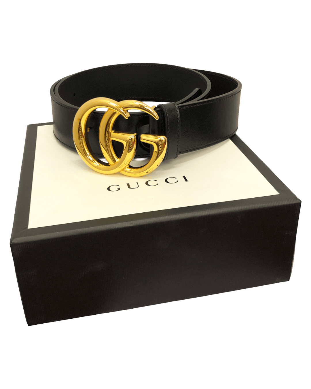 Size 36 | Gucci GG Marmot Leather Belt