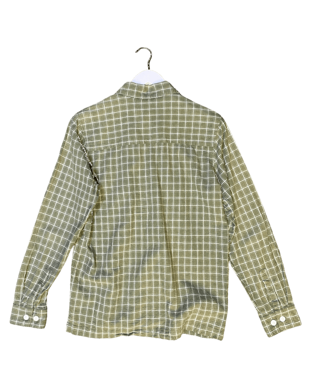 Size S | Handsom Linen/Cotton Check Shirt