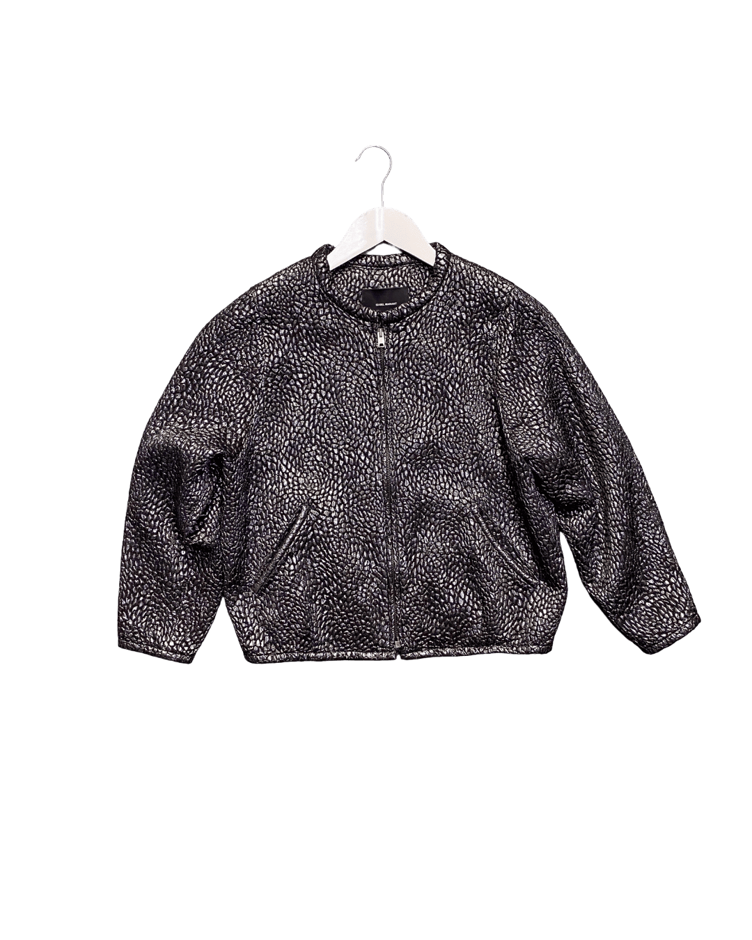 Size 38 (10) | Isabel Marant Metallic Pebbled Jacket