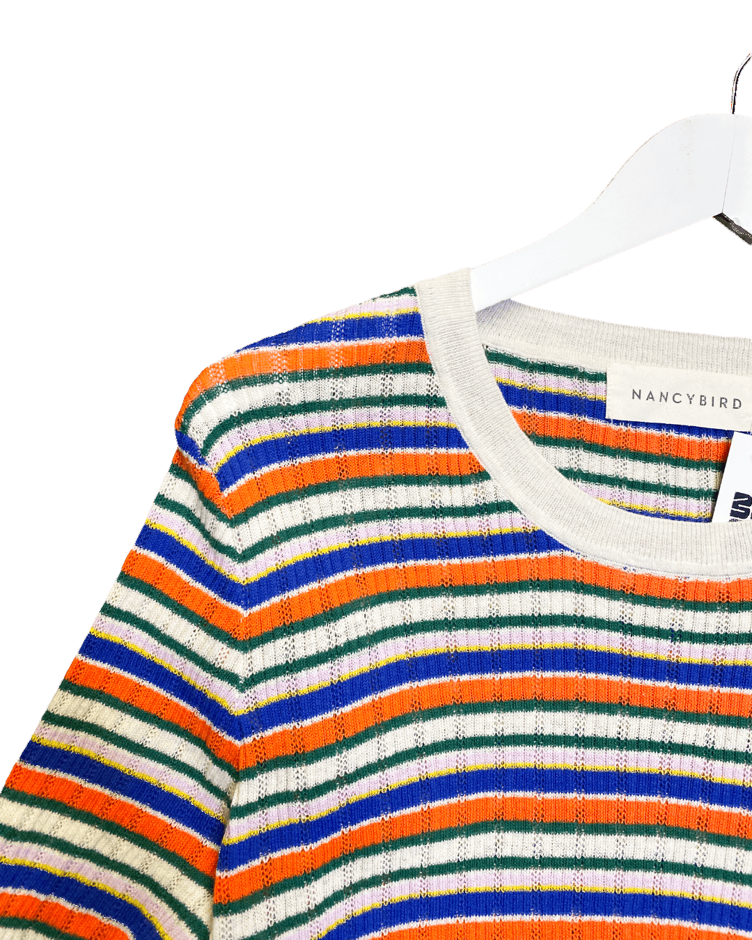 Size 16 | Nancybird Striped Cotton Knit Top