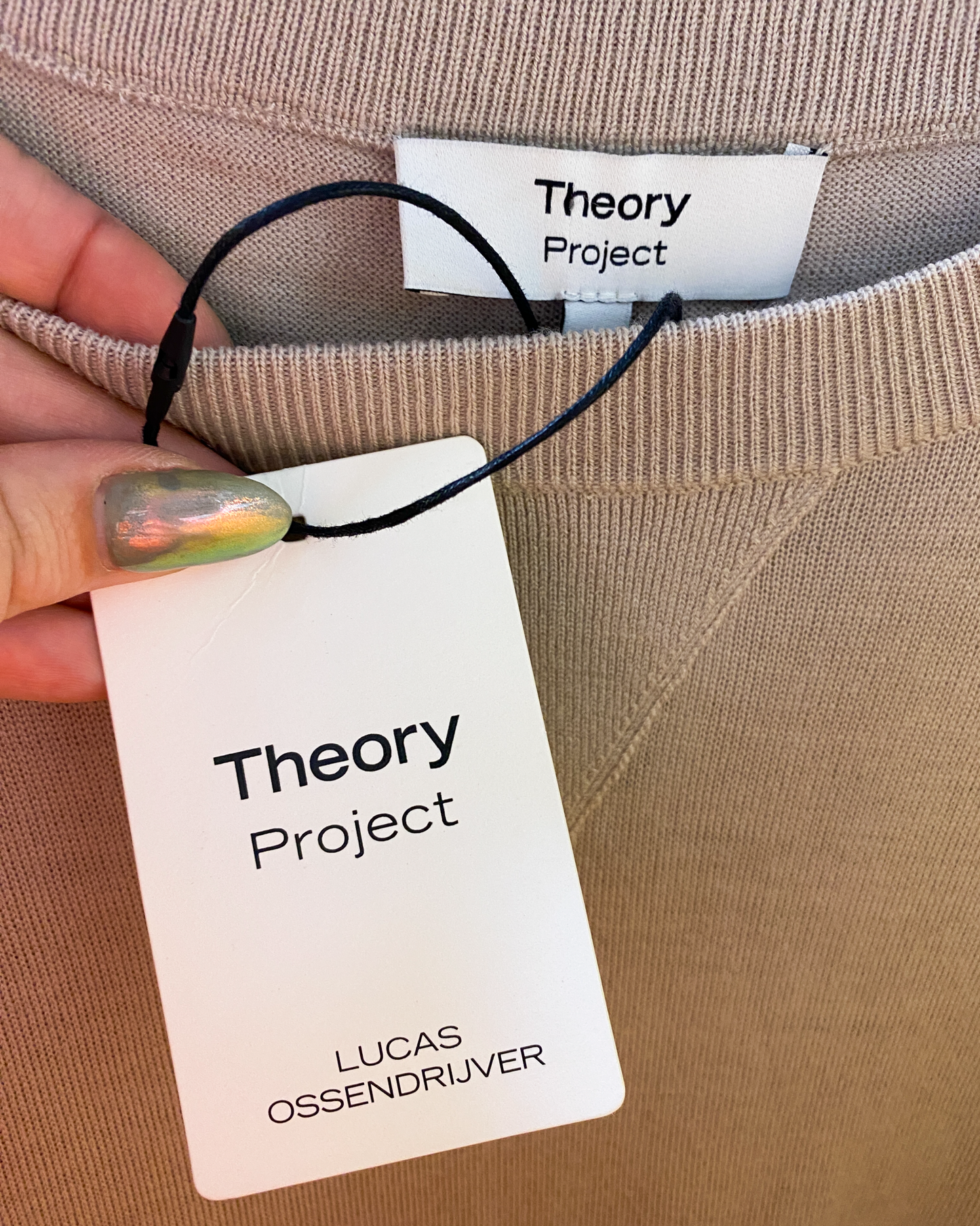 Size XL | Theory Project Lightweight Knit Jumper