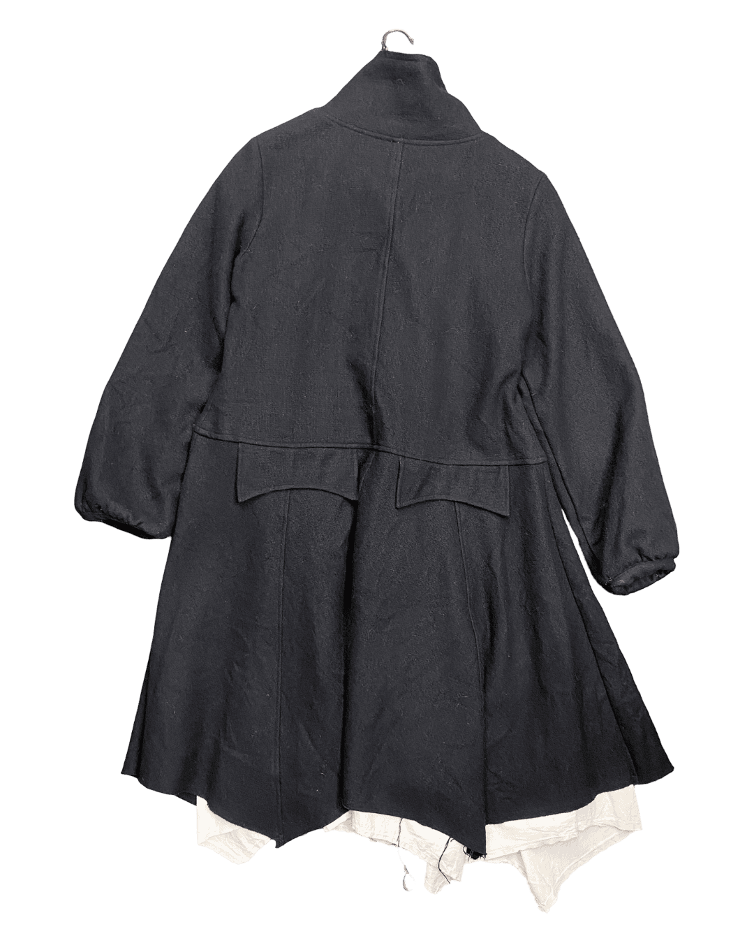 Size M | Ewa i Walla Layered Wool Coat