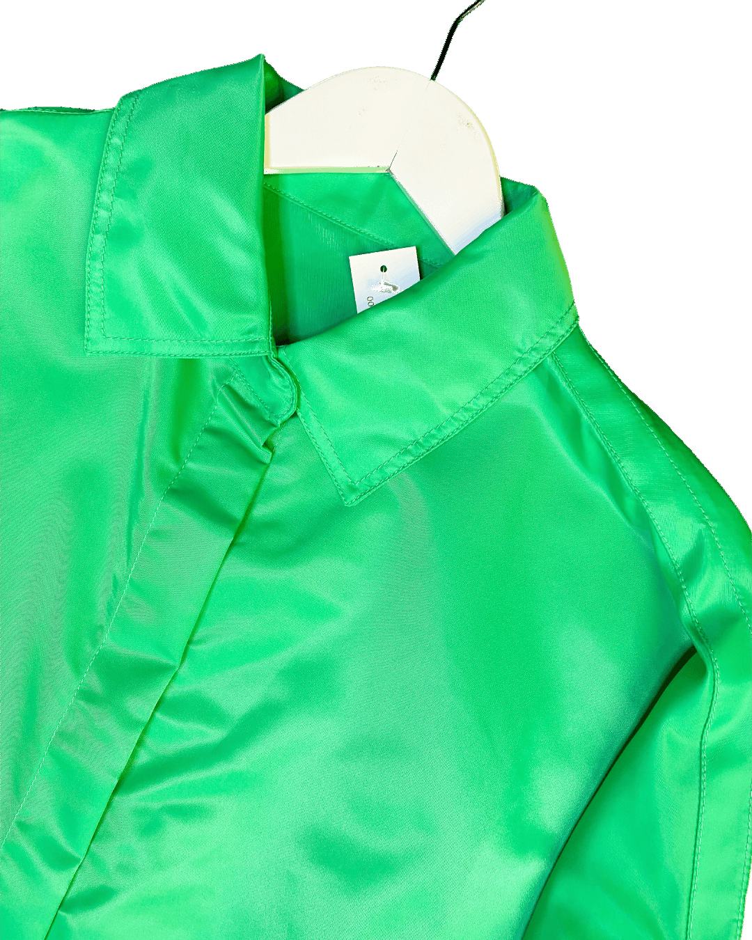 Size M/L | The Frankie Shop La Perla Satin Shirt Jacket With Tags