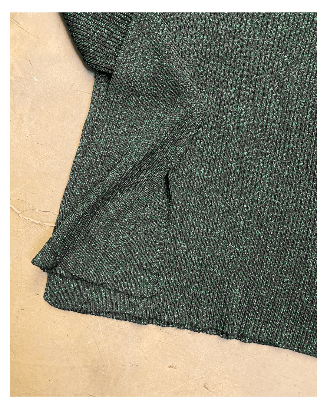 Size L | Apiece Apart Sparkle Knit Top