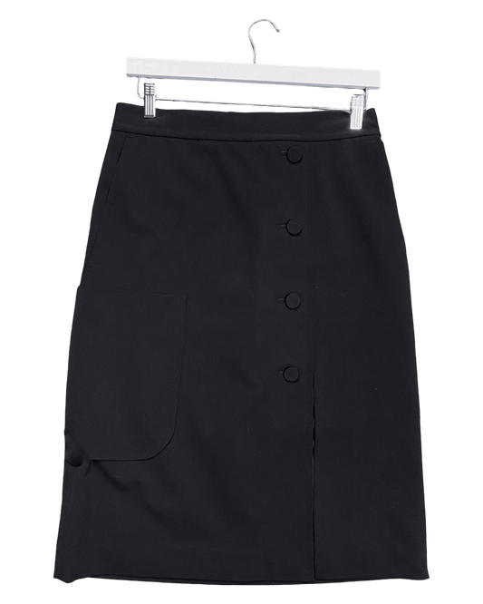 Size M | Oroton Wool Blend Suit Skirt