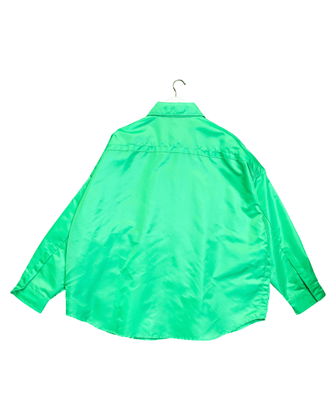 Size M/L | The Frankie Shop La Perla Satin Shirt Jacket With Tags
