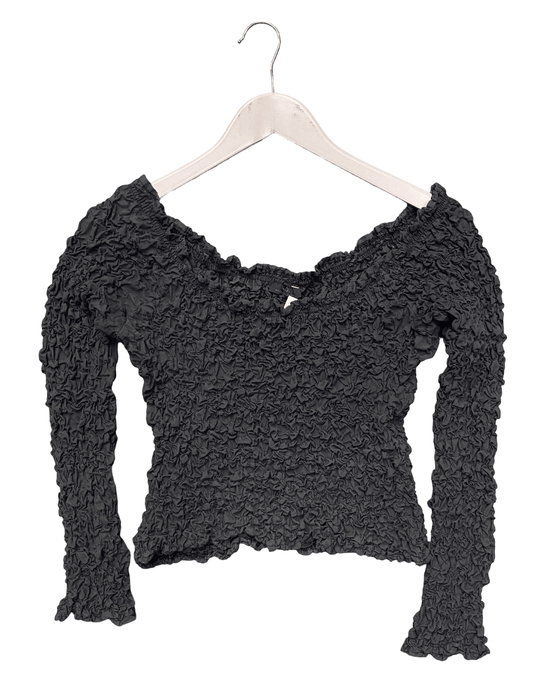 Size S | Klaus Dilkrath Shirred Cotton Top