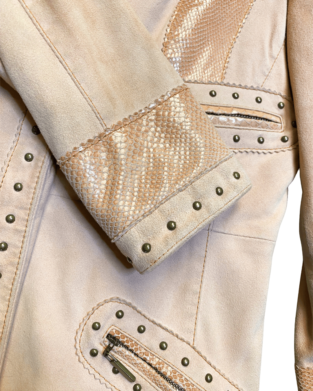 Size S | Just Cavalli y2K Suede Jacket