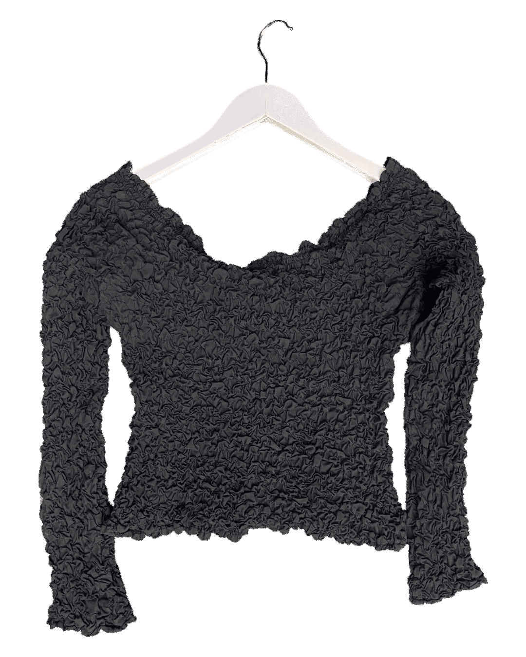 Size S | Klaus Dilkrath Shirred Cotton Top