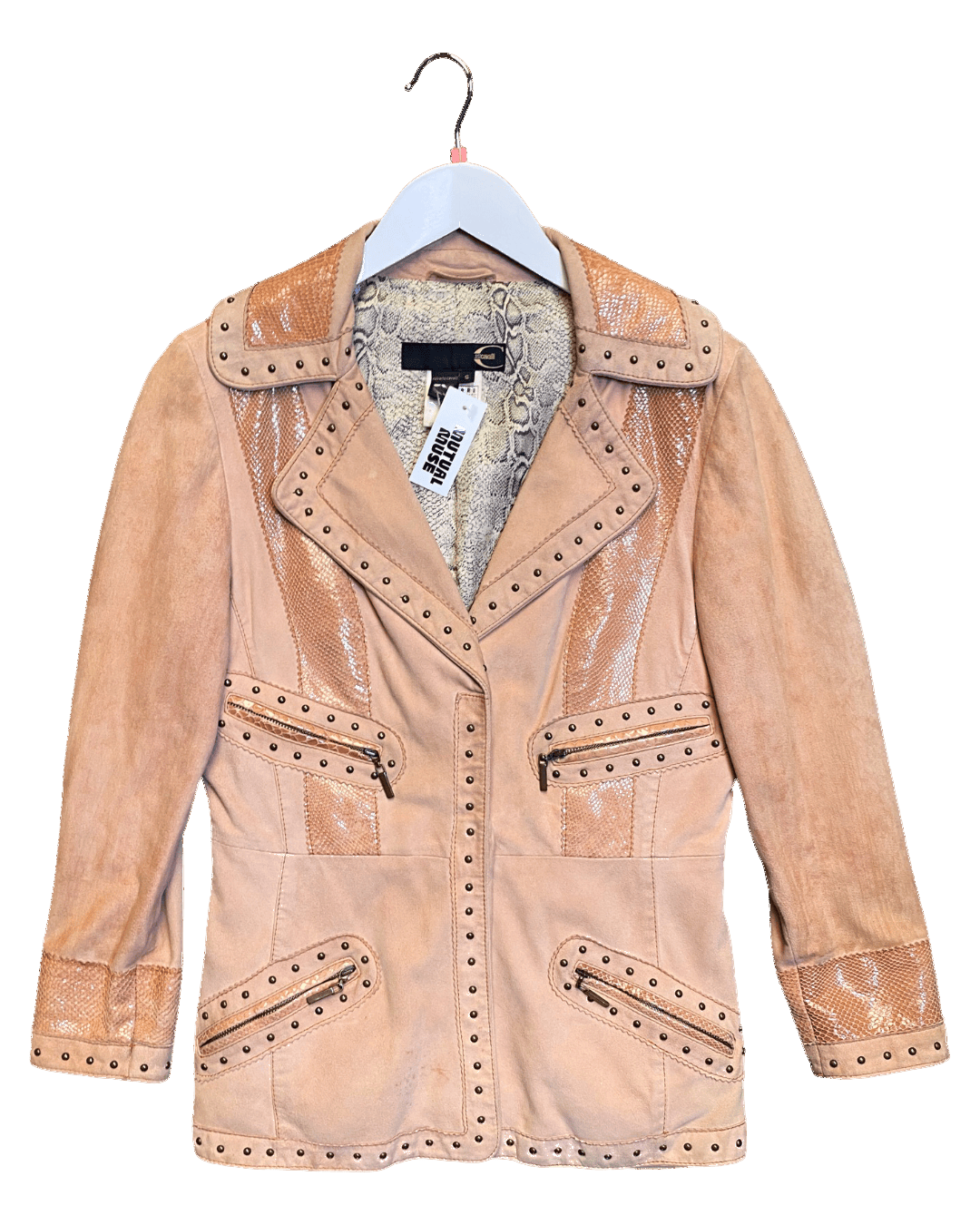 Size S | Just Cavalli y2K Suede Jacket