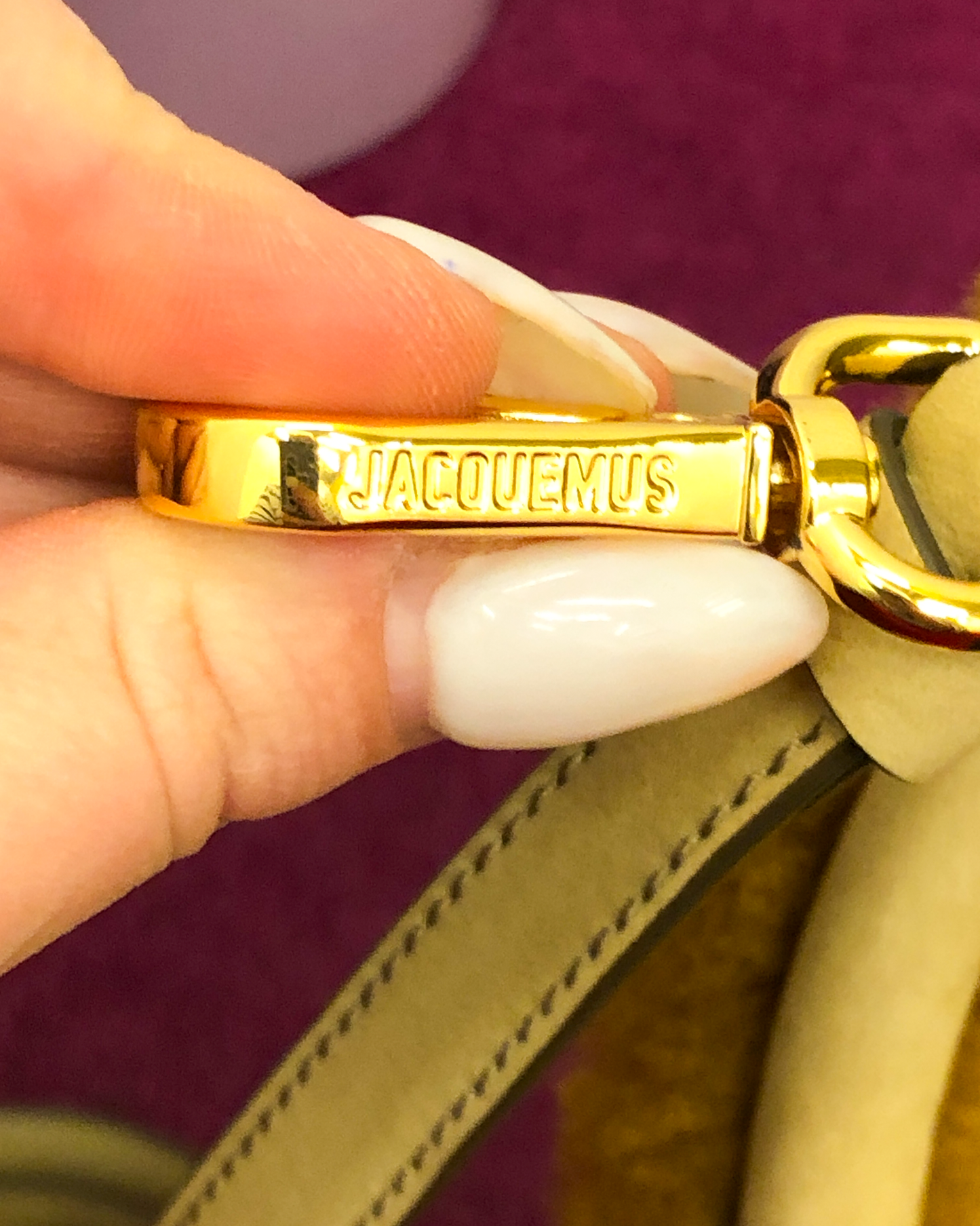 Jacquemus Chiquito Shearling Bag
